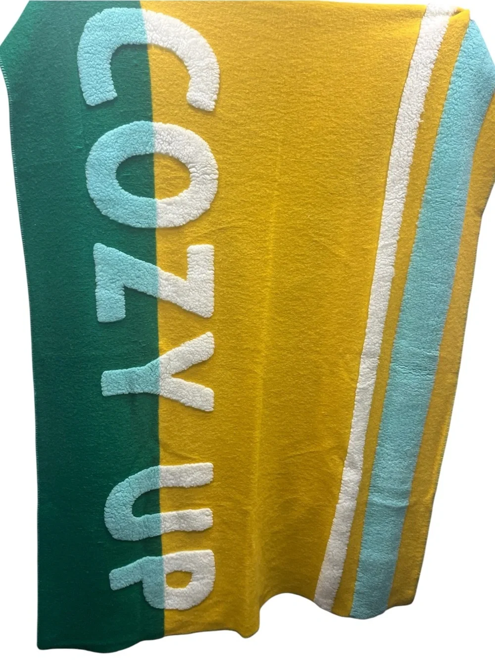 Anthropologie “COZY UP” Throw Blanket